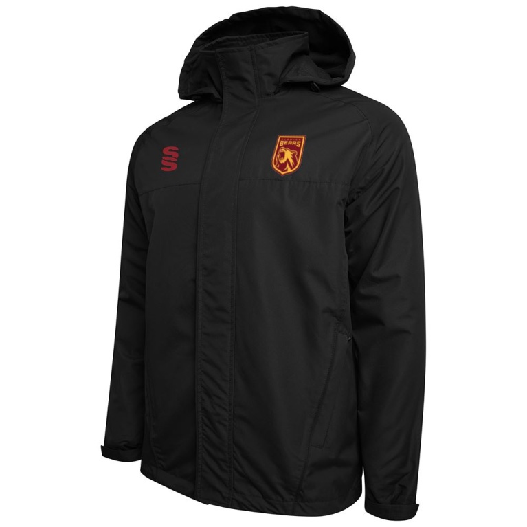 Alnwick Bears Fleece Lined Jacket : Black