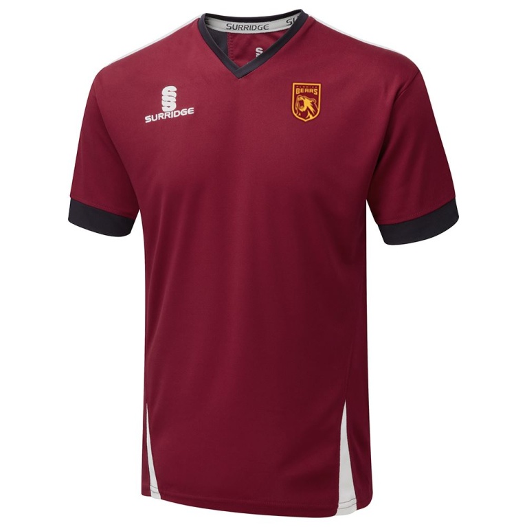 Alnwick Bears Blade Training Shirt : Maroon / Navy / White